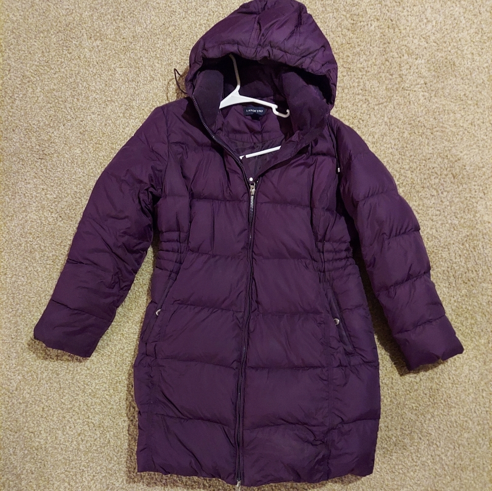 Lands End down coat